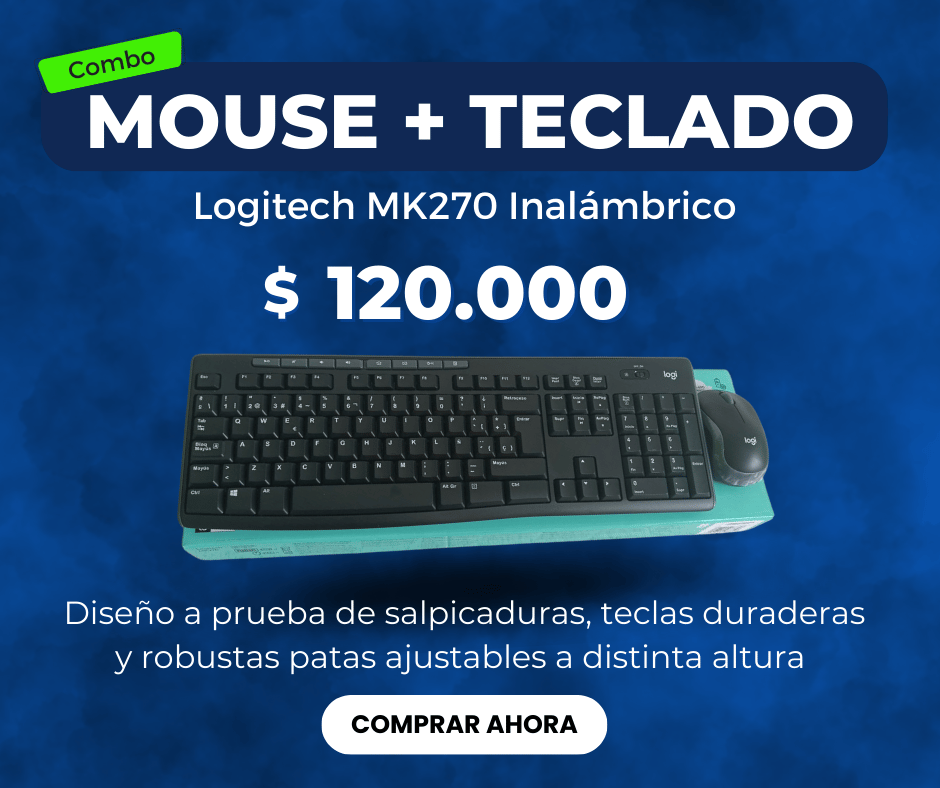 combo mouse y teclado logitech min