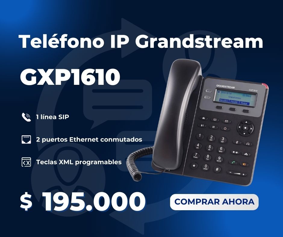 telefono ip gxp1610 grandstream